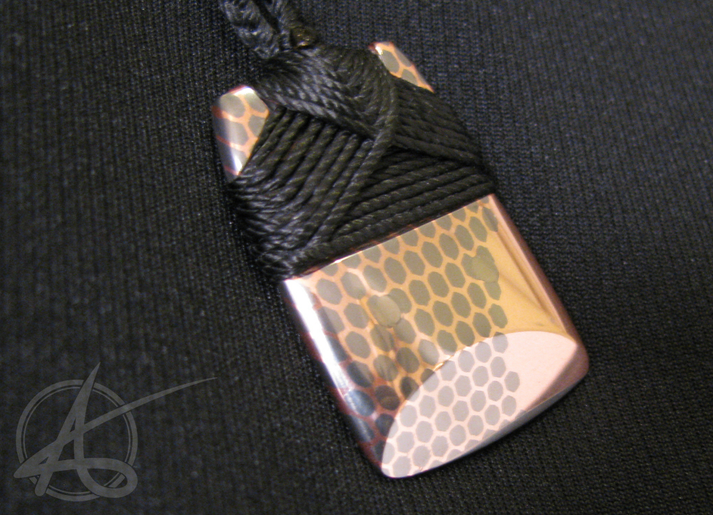 Hand carved Maori toki - CP2 Titanium and TiNb Superconductor material from the SSC project