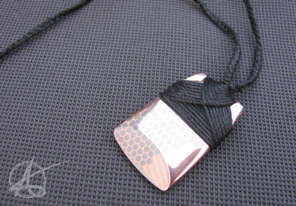 Hand carved Maori toki - CP2 Titanium and TiNb Superconductor material from the SSC project