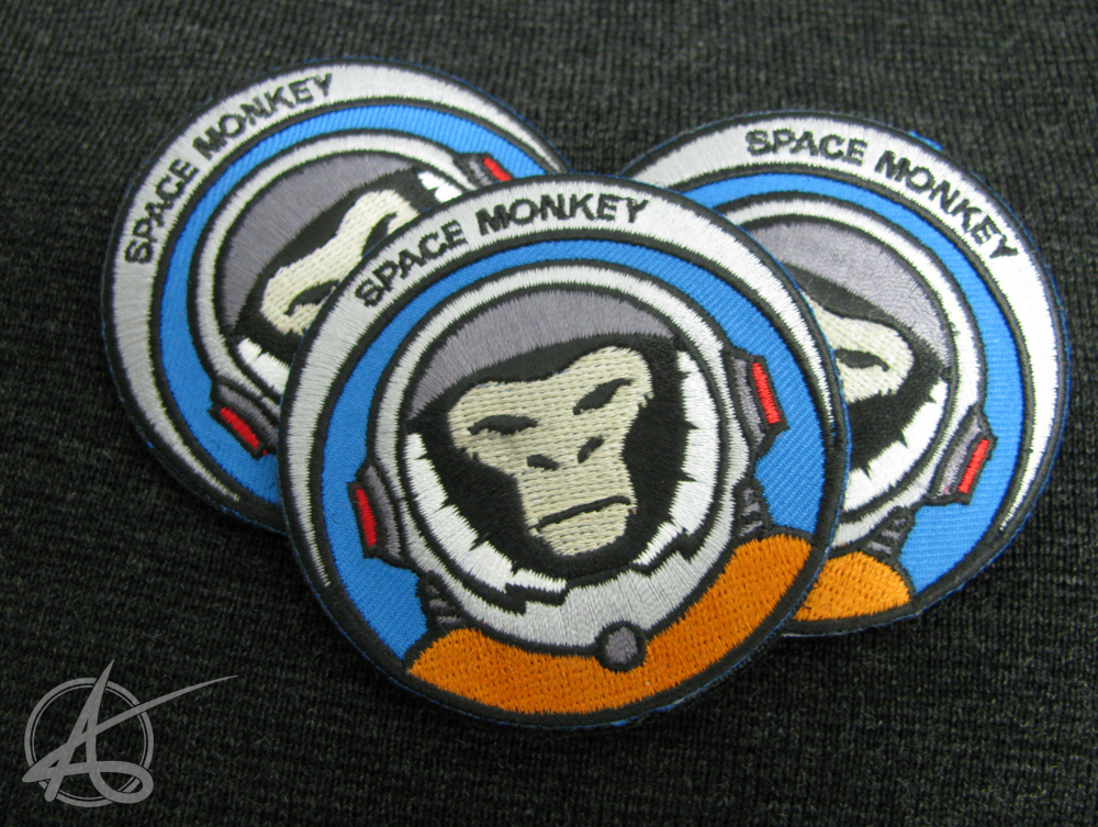 Space Monkey patch design