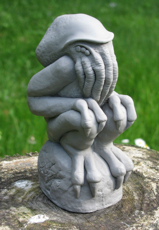 Cthulhu Idol, original clay master