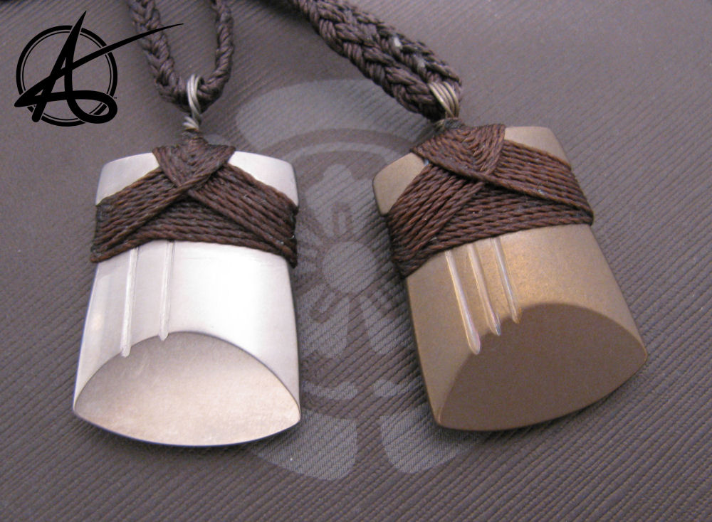 Hand carved Maori Toki - CP2 Titanium - Fluted