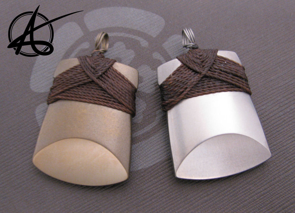 Hand carved Maori Toki - CP2 Titanium - stonewashed with polished bevels